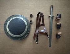 Hot Toys MMS451 Wonder Woman Justice League Sword, Harness, Shield And Hands
