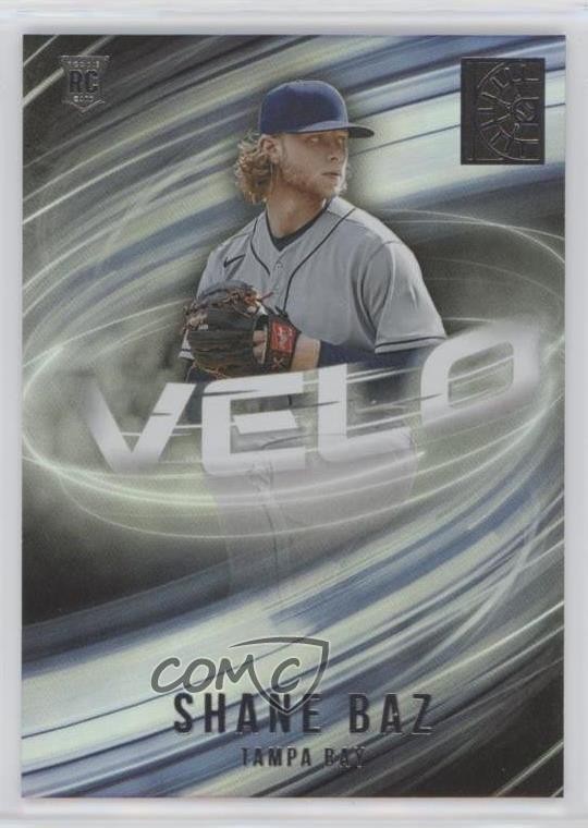 2022 Panini Capstone Velo Shane Baz #V-4 Rookie RC 0ne7