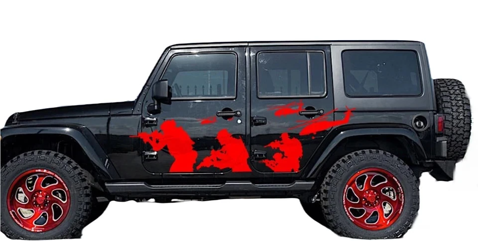 Similar Items Sponsored See all For Jeep Wrangler Side Door Decals Graphic Heli — 第 2/4 张图片