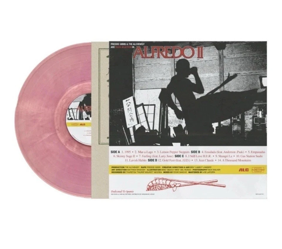 Freddie Gibbs & The Alchemist - Alfredo II 2 LP (Comic Cover) Vodka Sauce Vinyl - Image 2 of 2