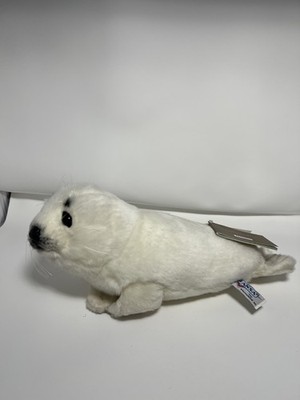 NEW Hansa Hanssa Plush 3767 White Sarashi 29 White Seal