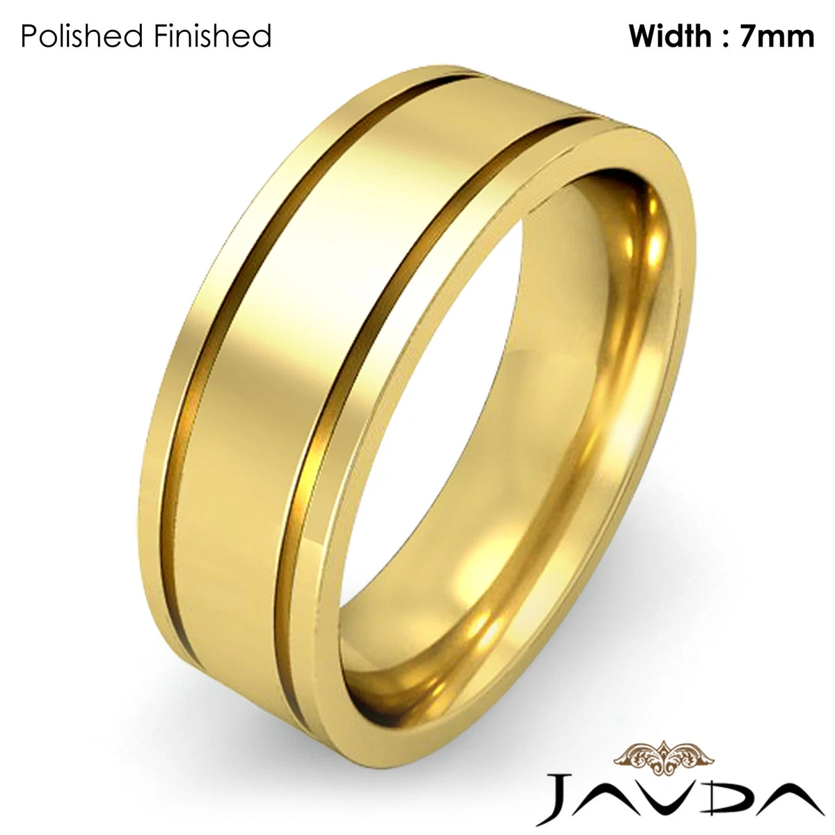 5mm 18K Rose Gold Ring JL AU 257