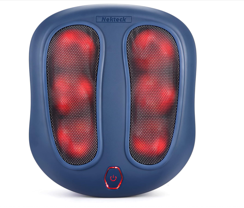 Nekteck Foot Massager with Heat Shiatsu Heated Electric Kneading Foot