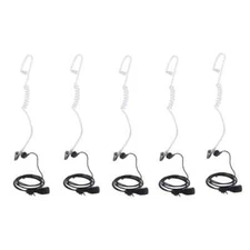 5x Earpiece Headset for Motorola A8 EP450 CP040 GP88s GP2000 Hytera TC508 TC505