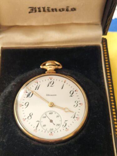 Illinois 12s 17 jewel Autocrat pocket watch