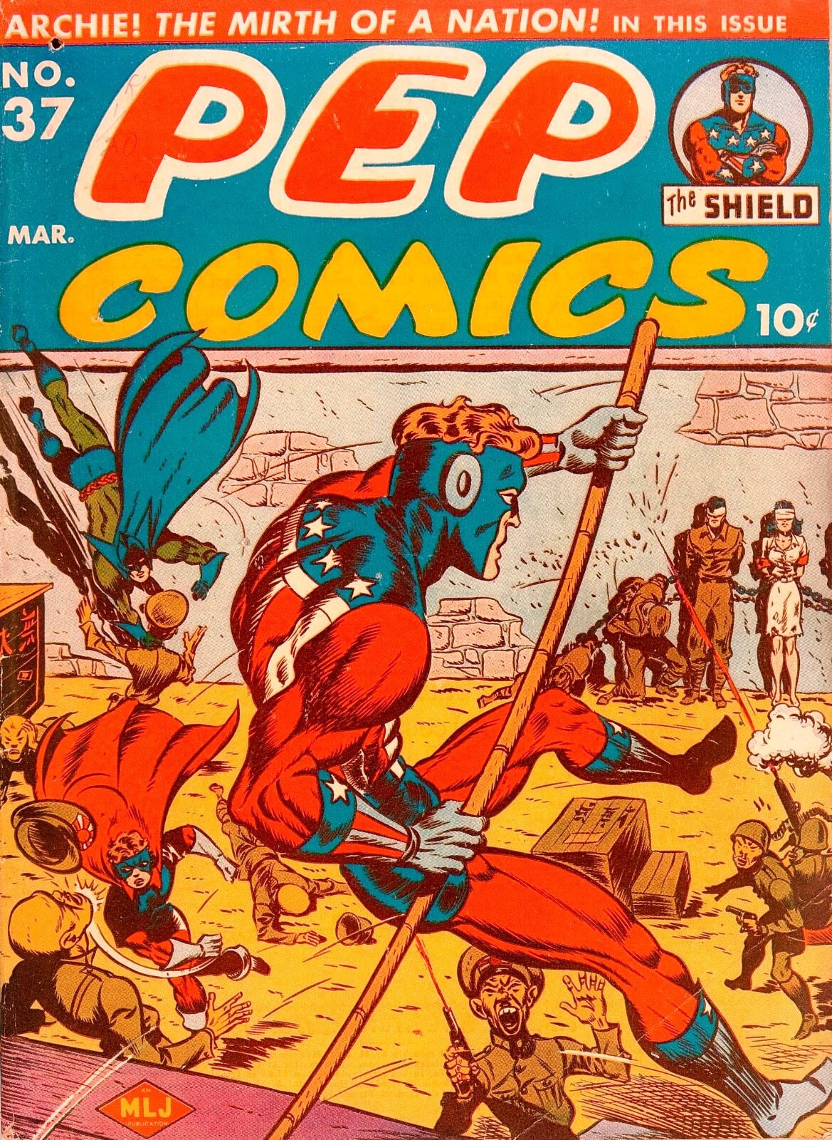 Pep Comics #37 Photocopy Comic Book