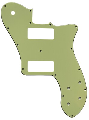 Pickguard For Fender US '72 Telecaster Deluxe Reissue P90 Guitar VINTAGE GREEN