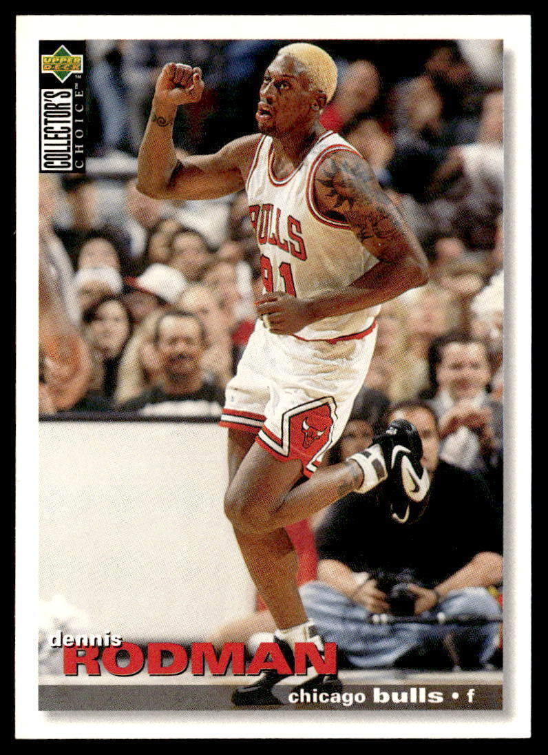 Dennis Rodman 1995 collectors choice 3種 1995-96 Upper Deck Collector's Choice #10 Dennis Rodman