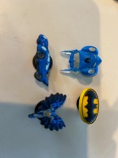 Lot of 4 AUTHENTIC 06- 07 JIBBITZ Batman Shoe Charms