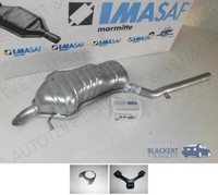 Imasaf Auspuff Endtopf Links für Audi A6 (C5/4B) 4.2 V8 Quattro +Avant 1999-2005