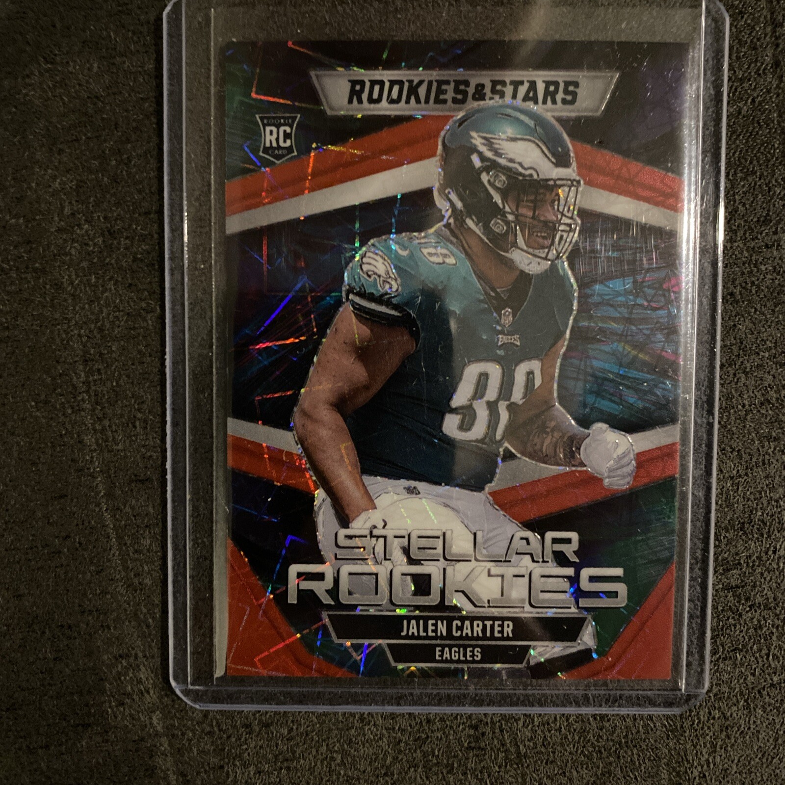 2023 Jalen Carter Panini Rookies & Stars Stellar Rookies Longevity Prizm #SR-8