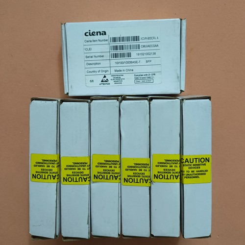 Ciena XCVR-B00CRJ A Non-China counterfeits 10/100/1000BASE SFP-T RJ45 100m. - 第 2/7 張圖片