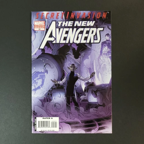 New Avengers #40 | Marvel 2008 | 1st Skrull Queen Veranke | 2nd Print | NM-