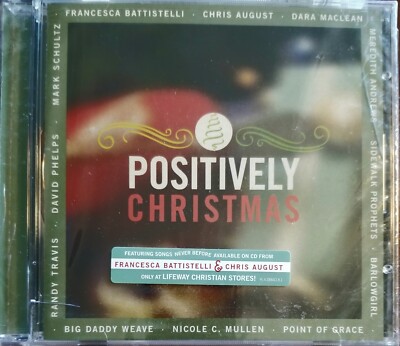 Positively Christmas by Various Artists (CD) New & Sealed, Crack on the case.