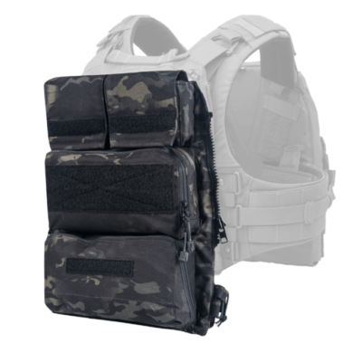 CRYE PRECISION multicam black バックパネル　実物 Crye Precision - Pouch Zip-On Panel 2.0 - Multicam Black - Large