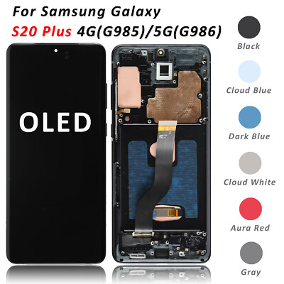 OLED Display For Samsung Galaxy S20+ Plus G985 G986 LCD Touch Screen Replacement