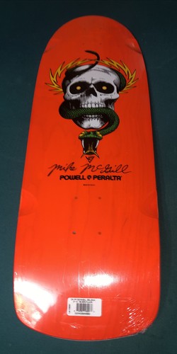 Skateboard Deck Powell Peralta Mike McGill – Shape Orange, Neuve Sous Blister