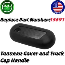 Black For Truck Caps Aluminum Handle Molded Palm Handle& Tonneau Covers#15691
