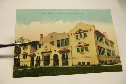 Postal Horace Mann School San José California - Imagen 2 de 12