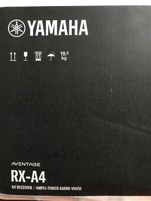 Yamaha AVENTAGE RX-A4A 7.2-channel home theater receiver with Dolby Atmos,
