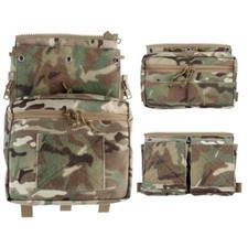 LV119 Tactical Back Panel Core Zippered Modular Expansion Back Panel GarmentVest