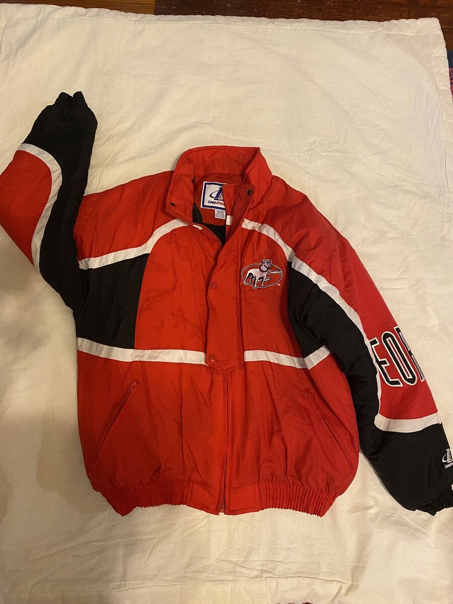 Vintage Logo Athletic Georgia Bulldogs Puffer Jacket Starter Vintage Logo Athletic Georgia Bulldogs Puffer Jacket Starter
