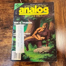 Analog Science Fiction Magazine Sept 1985 Vintage 80s Sci-Fi Stories & Art