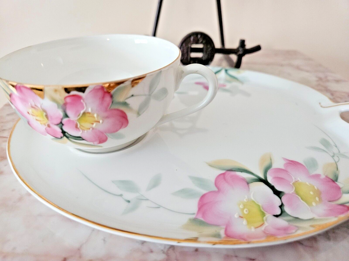 Vintage Noritake Azalea Porcelain Pattern 19322 Refreshment