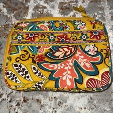Vera Bradley Provencal Tablet e-reader Sleeve Zip Closure Retired