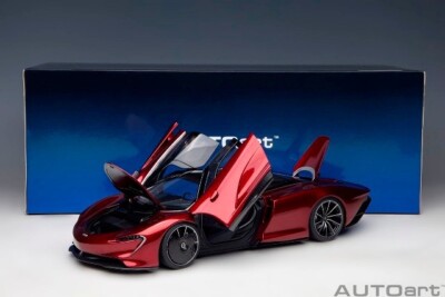 76087 AUTOart 1:18 McLaren Speedtail Metallic Red model car | eBay