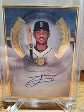 2020 BOWMAN TRANSCENDENT COLLECTION JULIO RODRIGUEZ Auto /25 #Mariners #ROY