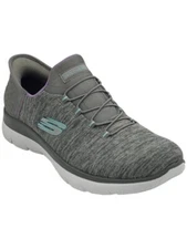 Skechers Slip-ins Summits Bungee Sneaker Dazzling Haze Gray