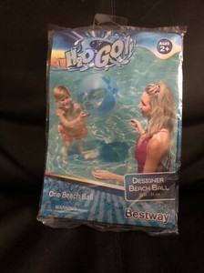 H2OGo Designer Beach Ball 20" float swimming pool toys Bestway