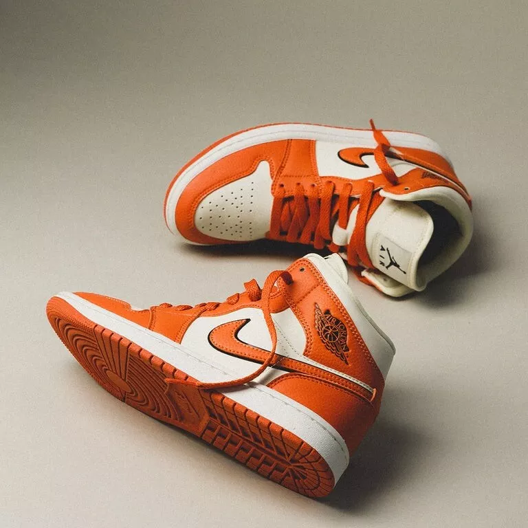 Nike air cheap jordan 1 naranja