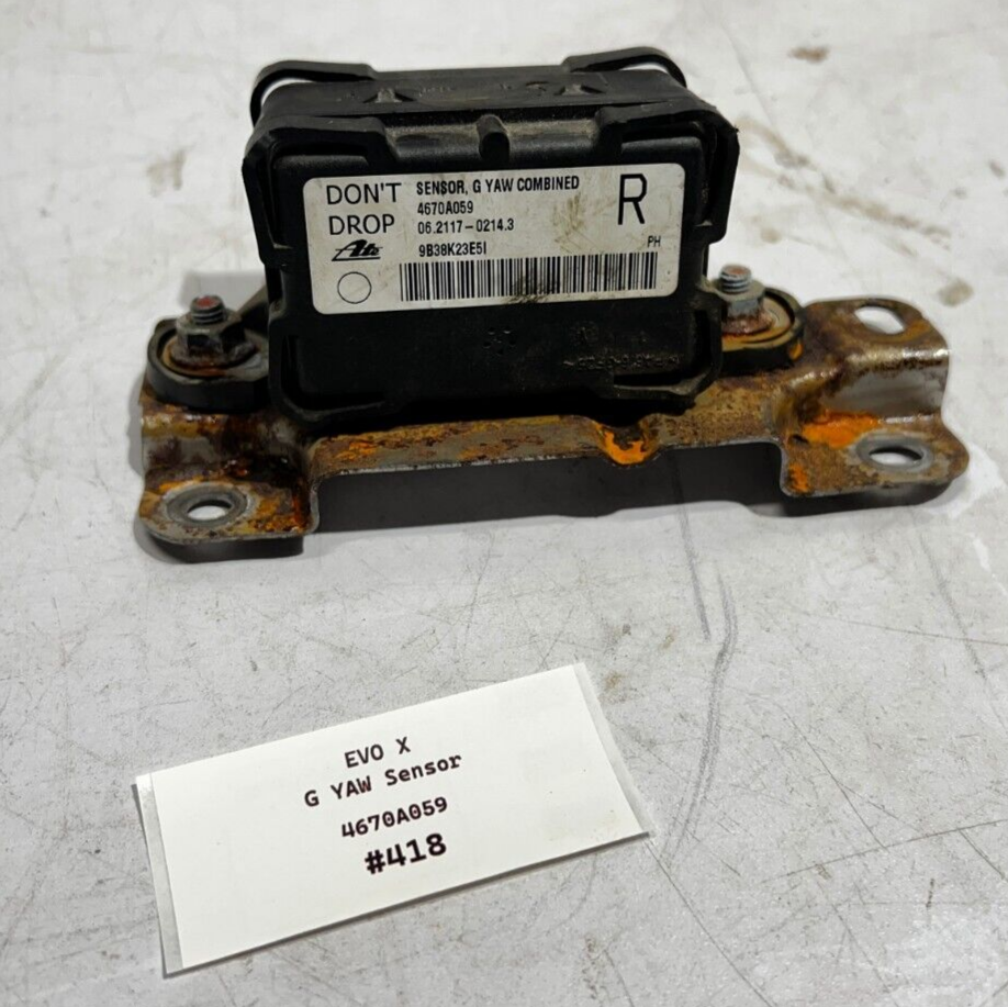 2008-2015 LANCER EVOLUTION X EVO 10 YAW RATE SENSOR 4670A059