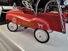 Sad Face Pedal Car W/0 Ladders And Hub Caps   Clean 