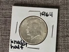1964 silver kennedy half dollar
