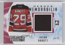 2016 Leaf ITG Heroes & Prospects Memorabilia Red 14/15 Jason Arnott #HM-21 1r5