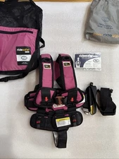 RideSafer Travel Vest Car Seat Extra Small Black XS Ride Safer w/ Backpack New