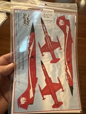 Leading Edge Decals 7226 1/72 Scale CAF CF-104 “Red Indian “ Starfighter Canadia