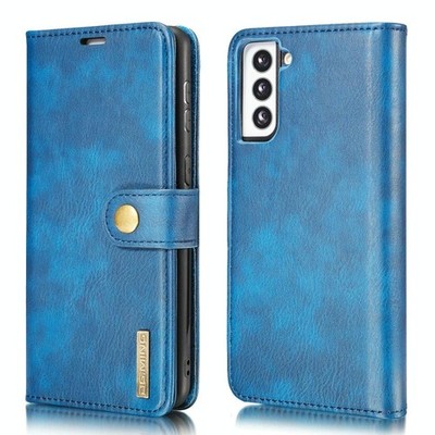 Für Samsung Galaxy S21+ 5G DG.MING Abnehmbare Magnetische Ledertasche mit s
