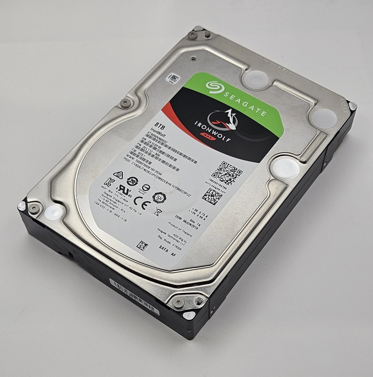 Internal Hard Disk Drives 8 TB Storage Capacity for Sale - eBay