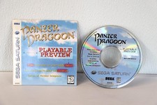 Panzer Dragoon Playable Preview Demo Complete w/ Sleeve - Sega Saturn Game🌟