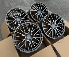 20 Rims Fit Porsche Cayenne Gts 2013-2025 Wheels Gunmetal Brand New 20x9.510.5 20 Rims Fit Porsche Cayenne Gts 2013-2025 Wheels Gunmetal Brand New 20x9.510.5
