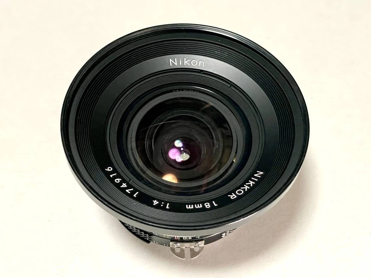 完品フルセット ニッコール Nikkor 18mm f4 超広角レンズ Ai改 Nikon NIKKOR 18mm Focal Camera Lenses for sale | eBay