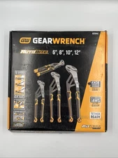 GearWrench 4 Piece Auto Bite Dual Handle Pliers Set 82594C BRAND NEW