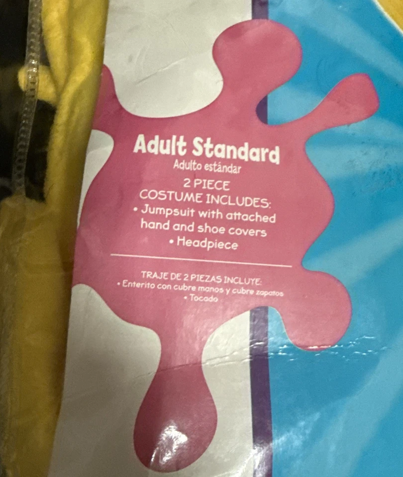 Disfraz Teletubbies Laa Laa Adulto Amarillo Mono con Capucha Halloween Juegos con disfraces Foto 4 de 4