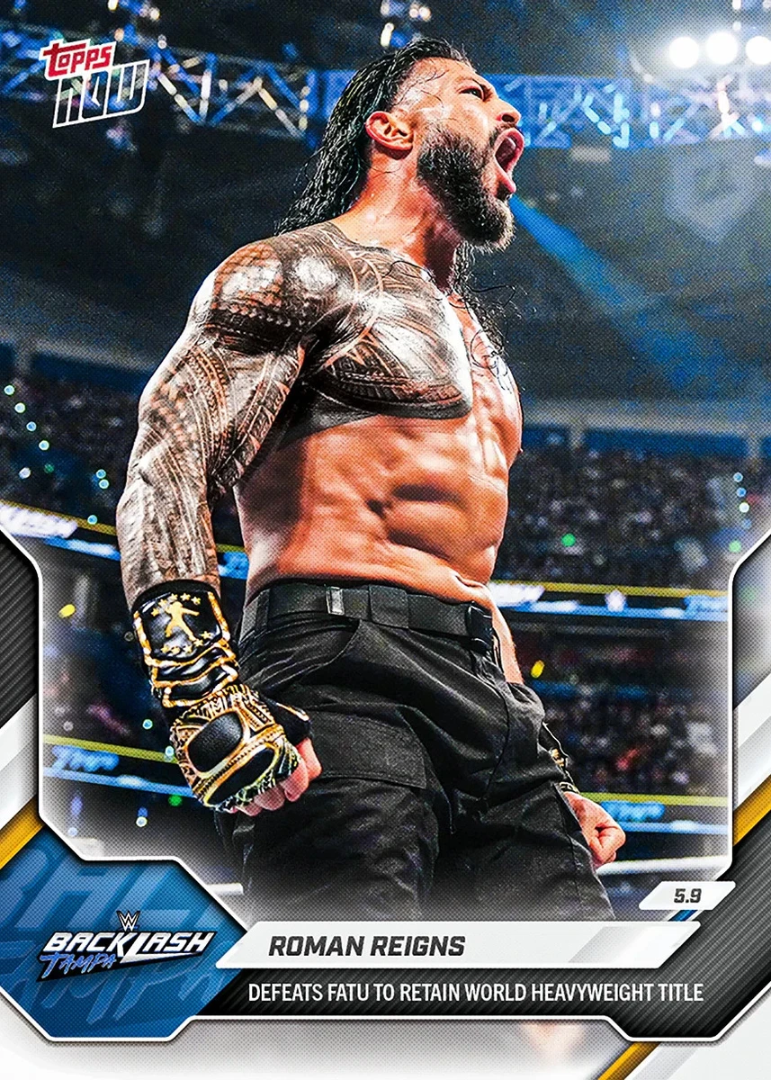 ロマンレインズ　サイン&レリックカード　44/50 TOPPS WWE Roman Reigns Trading Cards for sale | eBay