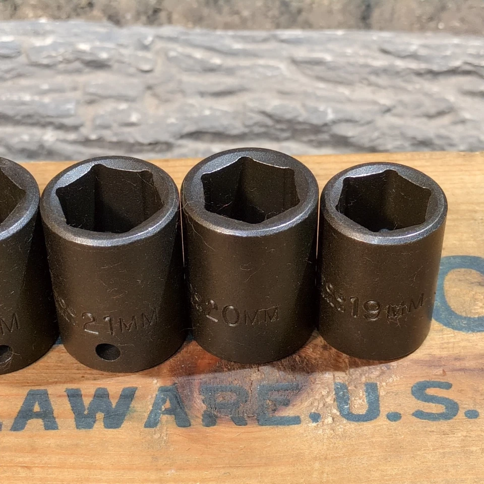 Proto Pro USA 17 Pc. 1/2" Drive Metric Impact Socket Set, 6 Pt. - Image 4 of 4