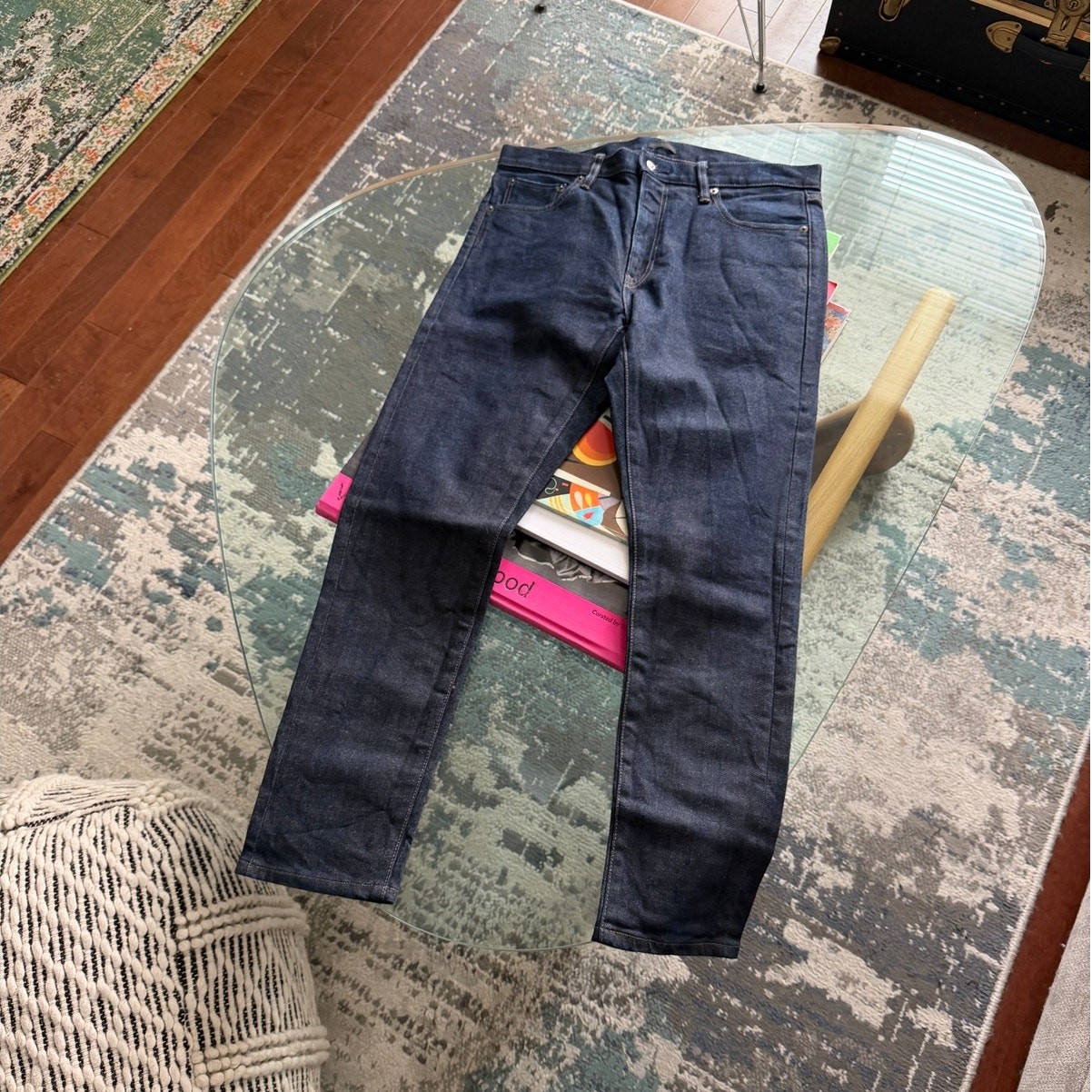 Uniqlo Men's Slim Kaihara Selvage Denim Jeans Size 34